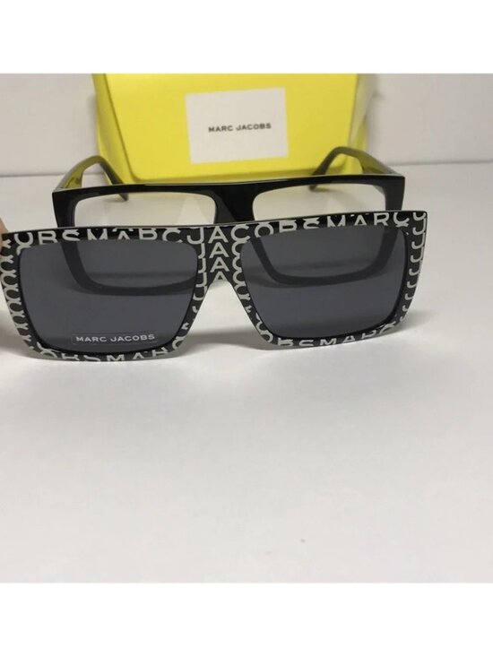 Marc Jacobs Black and White Sunglasses MARC 672/CS main image 7